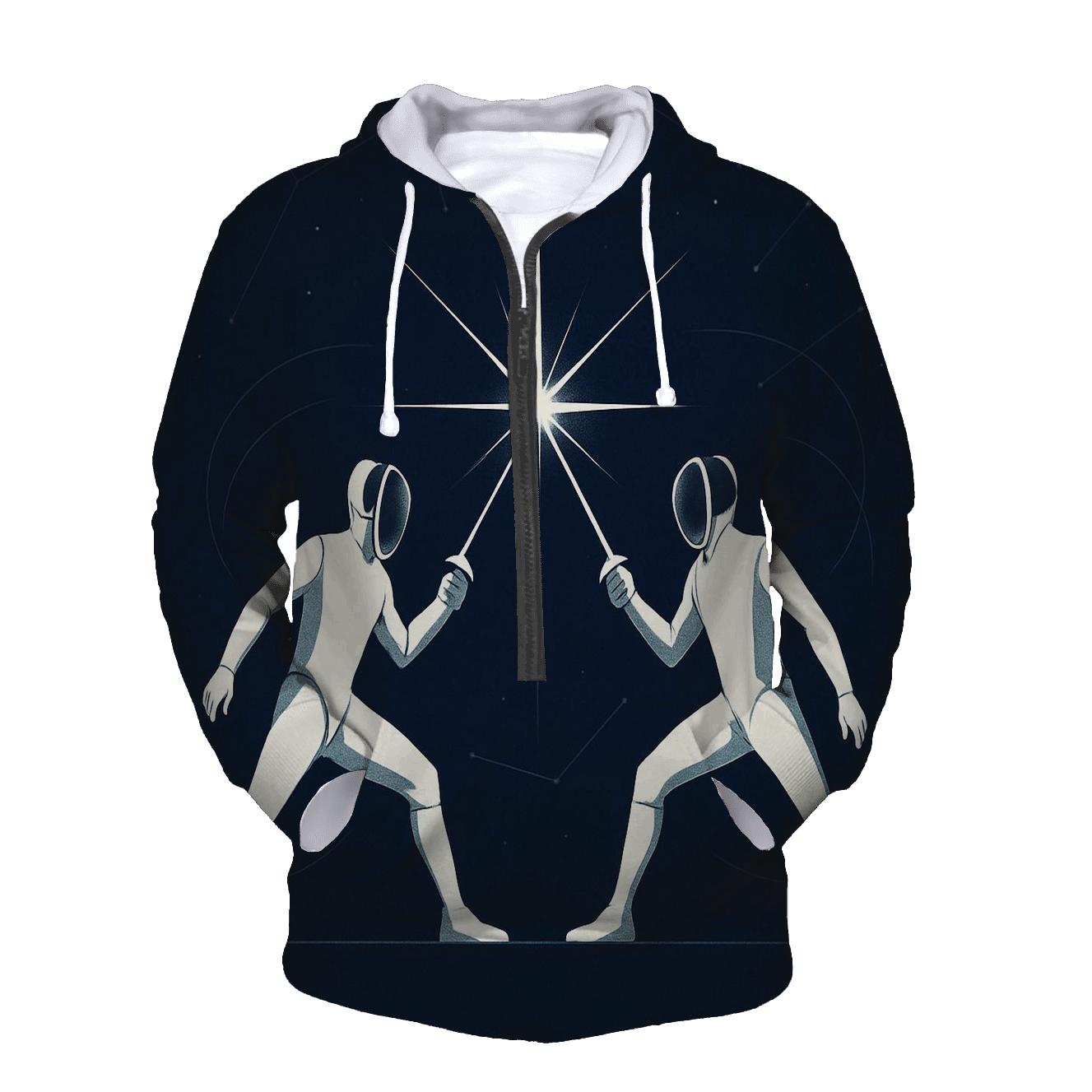 Midnight Fencing Star Parry hoodies fashion