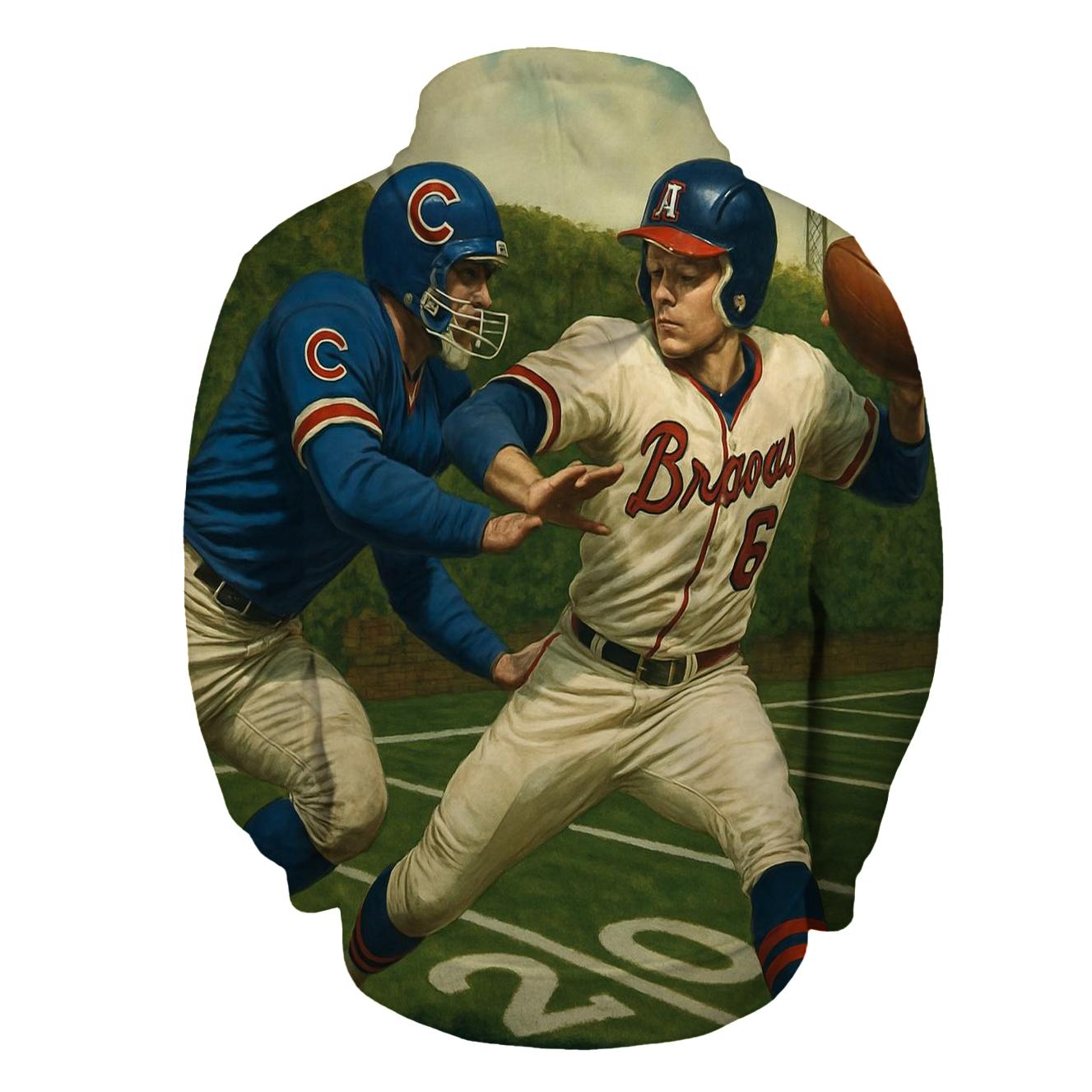 Ivy Wall Blitz Under Stadium Lights embroidered hoodies