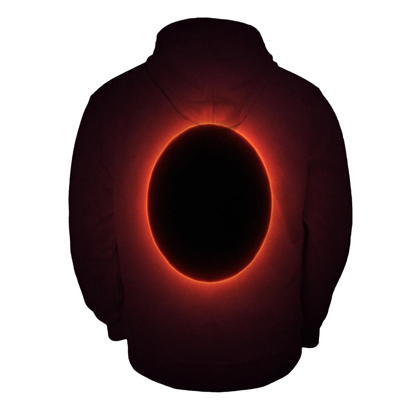 Velvet Plum Eclipse printed hoodies