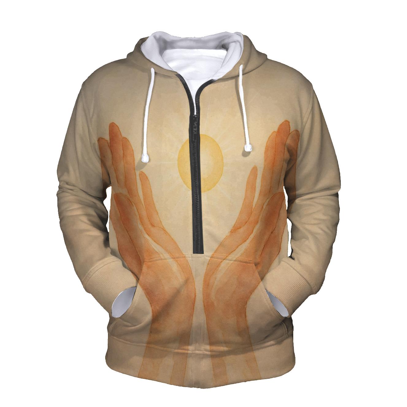 Open Hands Of Dawn hoodie designs