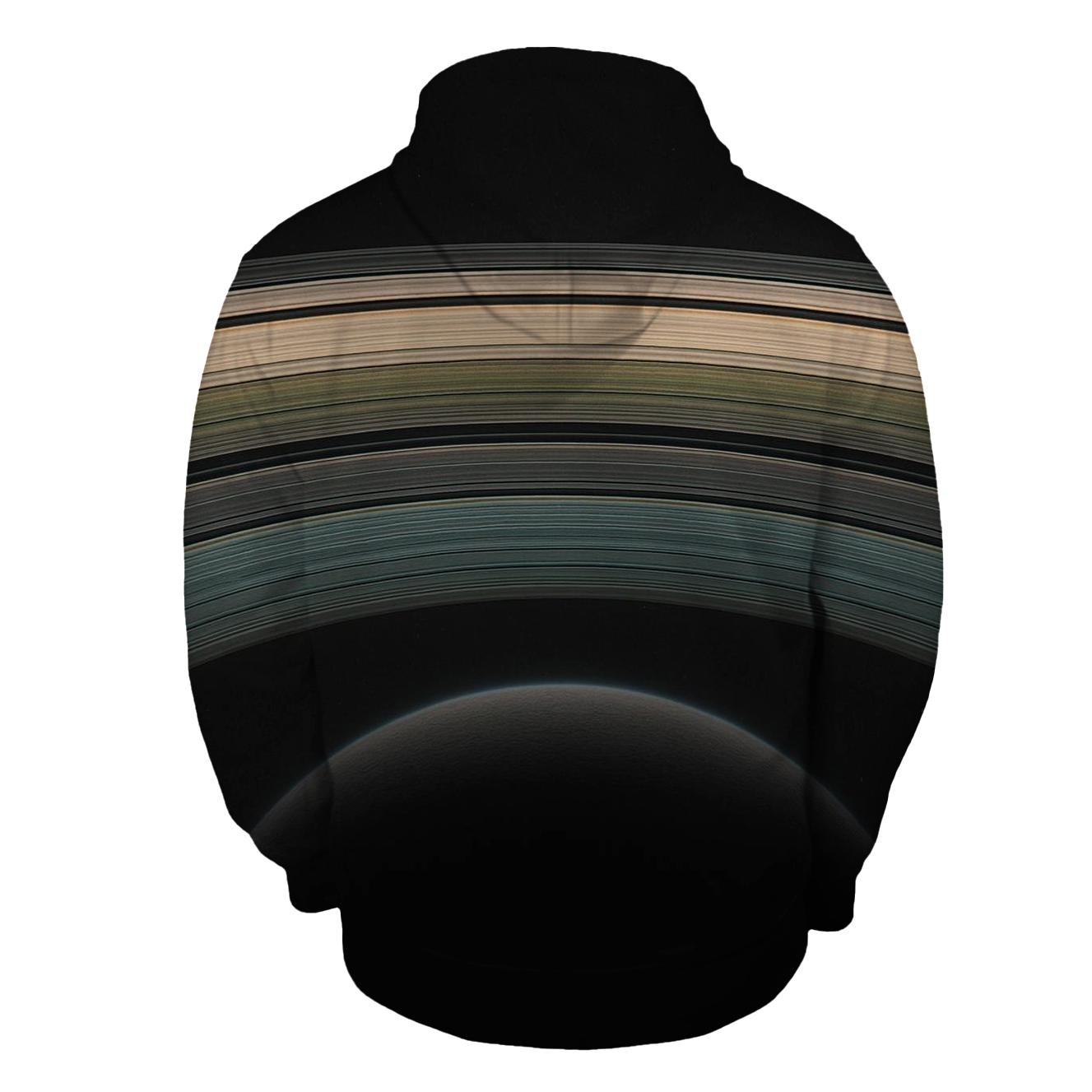 Ring Plane Horizon Bands graphic hoodies
