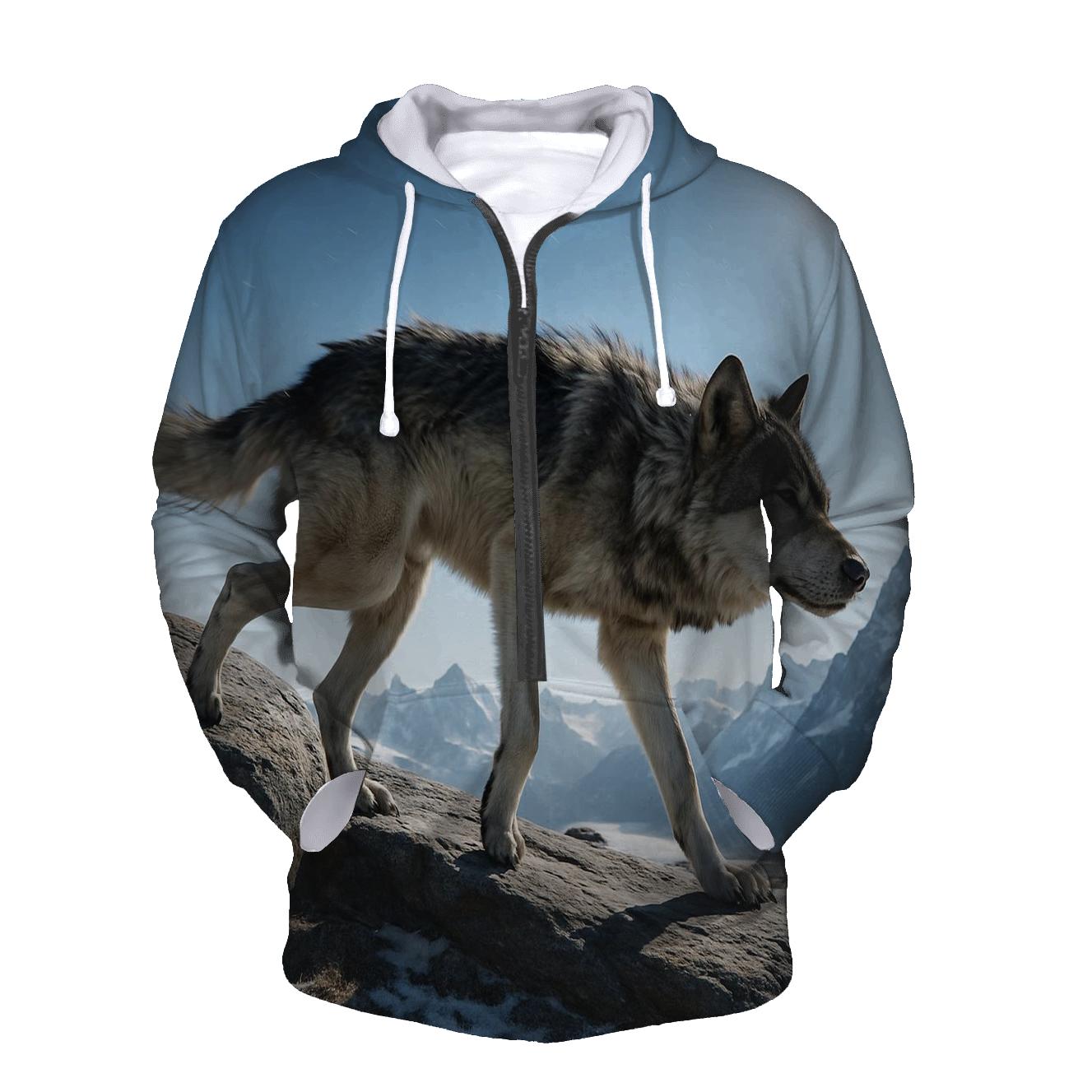 Alpine Ridge Scent Mark In High Wind embroidered hoodies