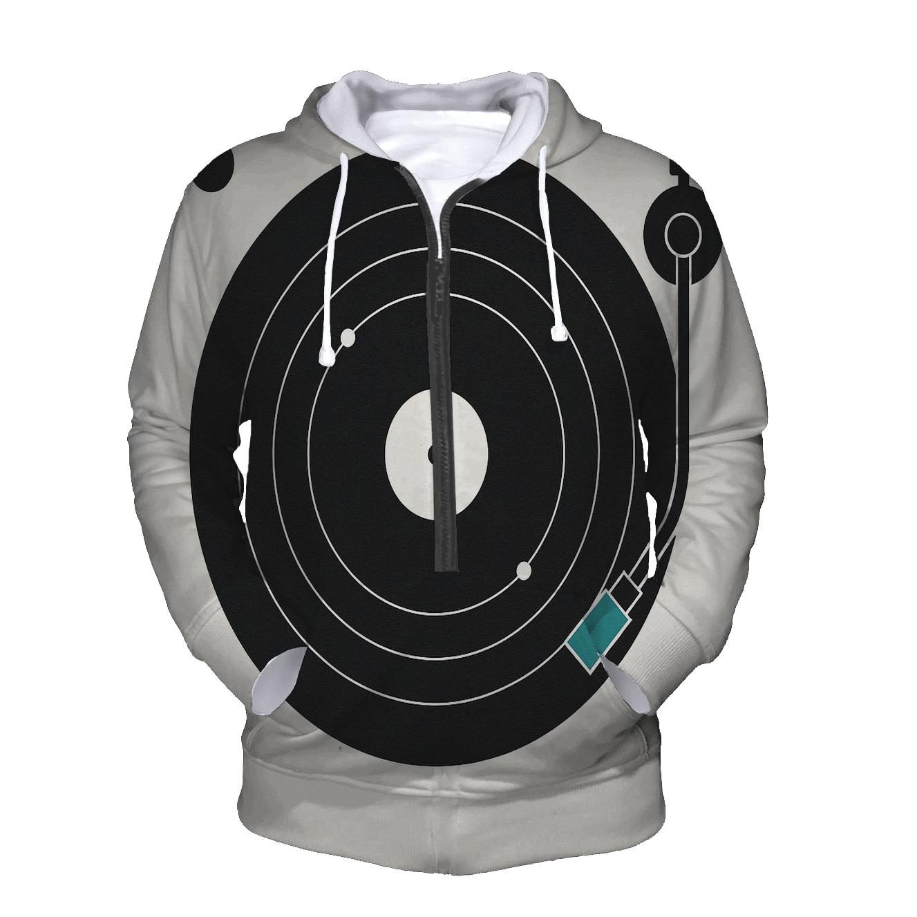 Turntable Orbit Diagram premium hoodies