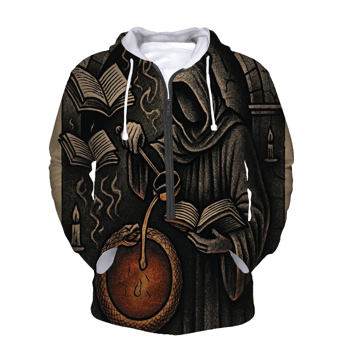Library Of Molten Ink Ouroboros premium hoodies