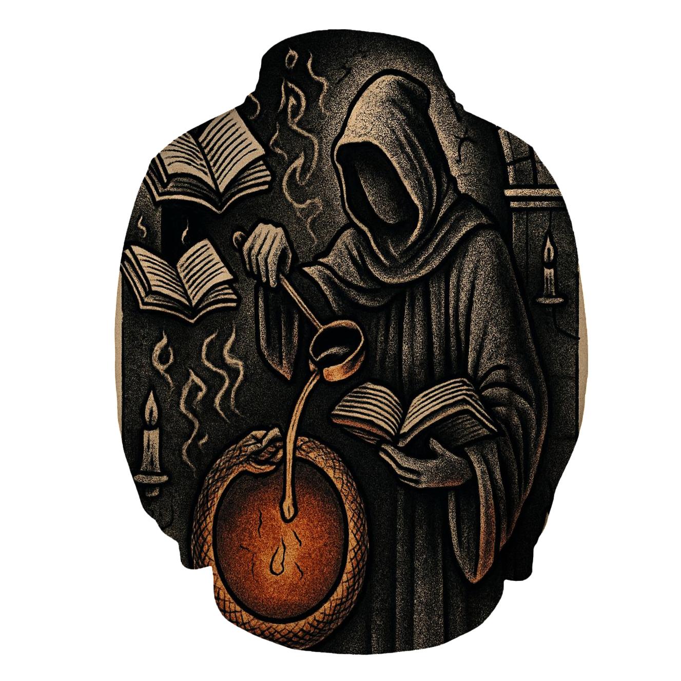 Library Of Molten Ink Ouroboros premium hoodies