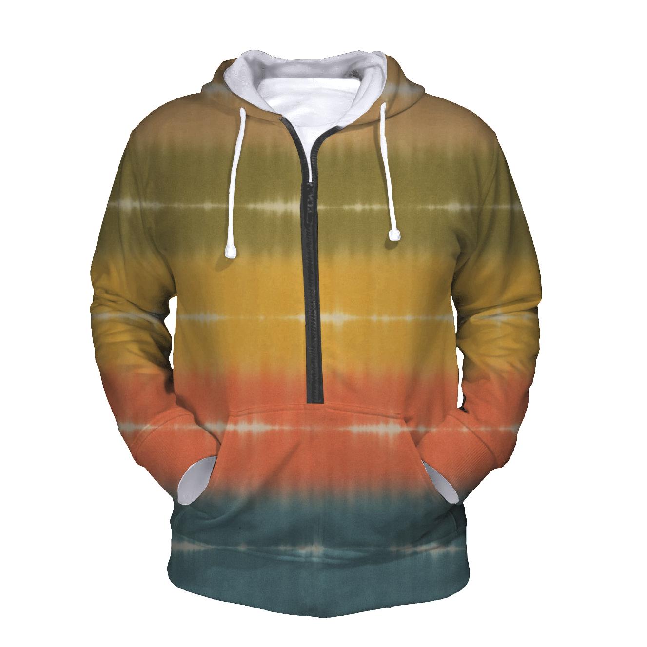 Horizon Stripes Gas Giant Bands graphic hoodies