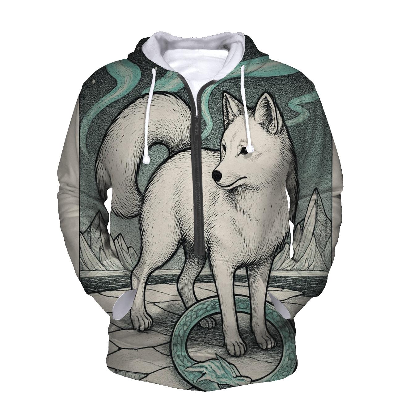 Glacier Mirror Ouroboros hoodies fashion