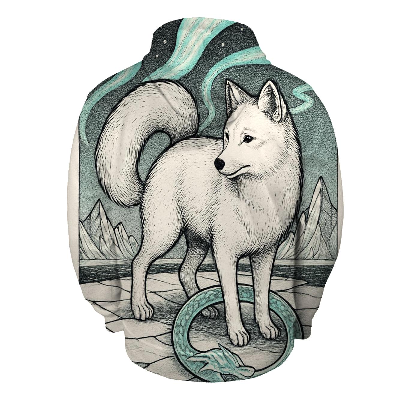 Glacier Mirror Ouroboros hoodies fashion