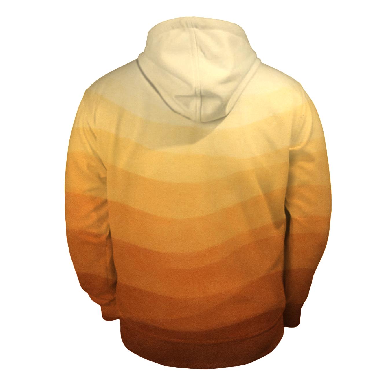 Sandstone Sunrise Flow graphic hoodies