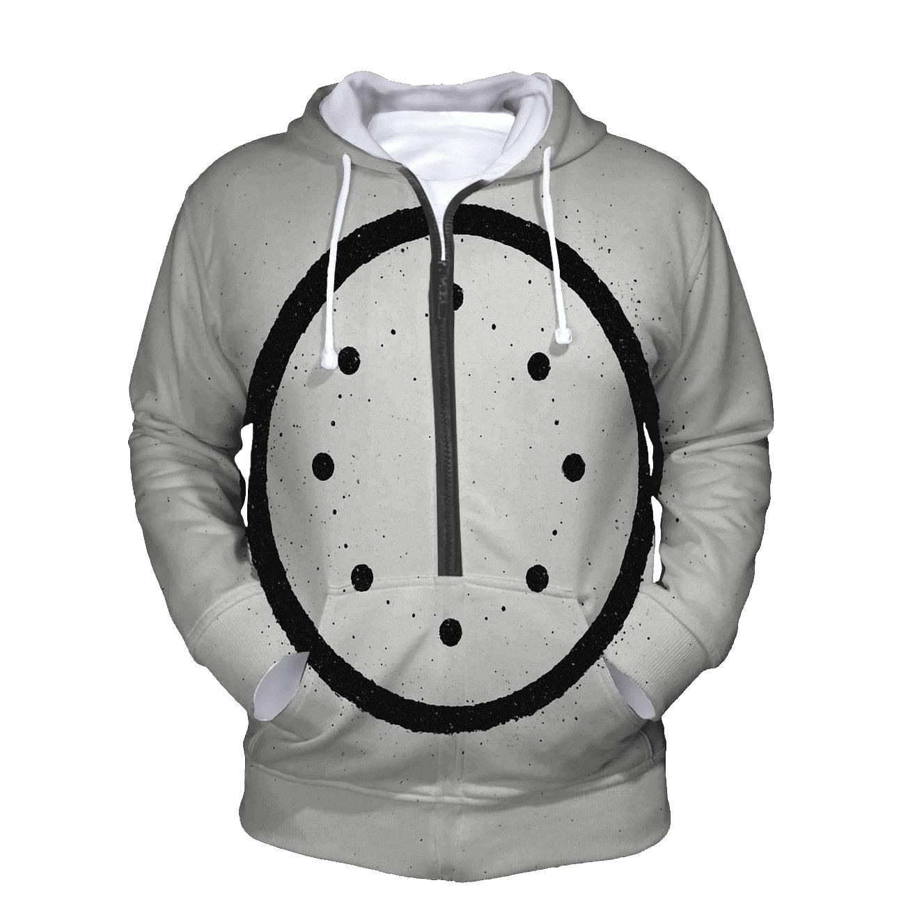Cup Ring Constellation zip-up hoodies