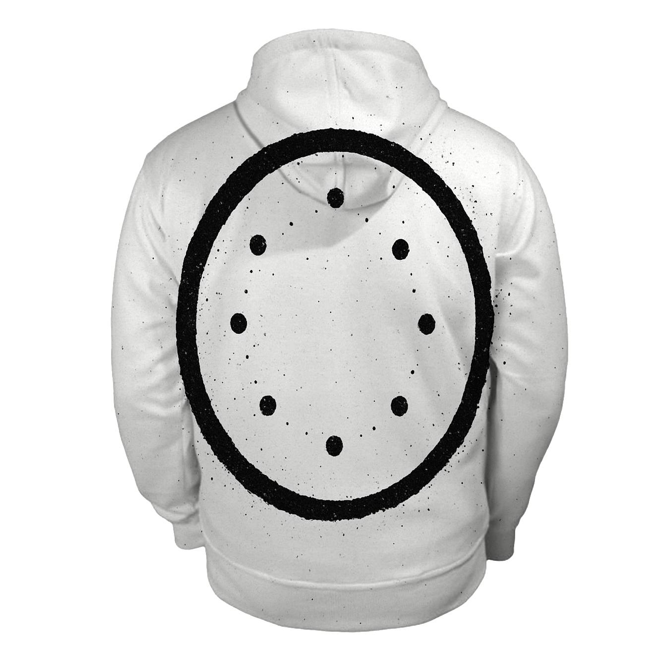 Cup Ring Constellation zip-up hoodies