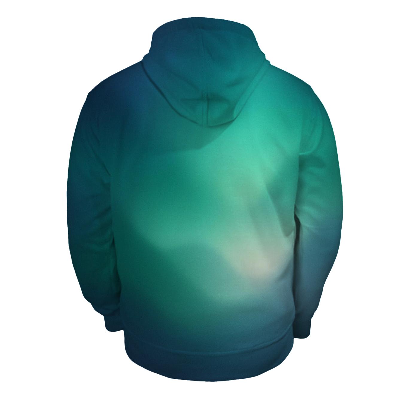 Chromatic Mist Aurora graphic hoodies