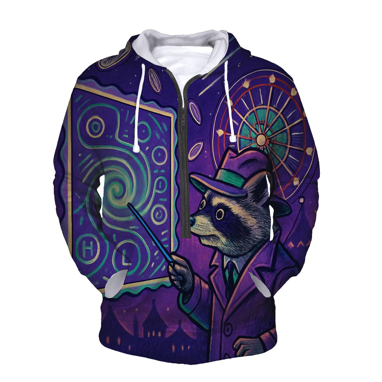 Carnival Mirror Meteorologist heavyweight hoodies