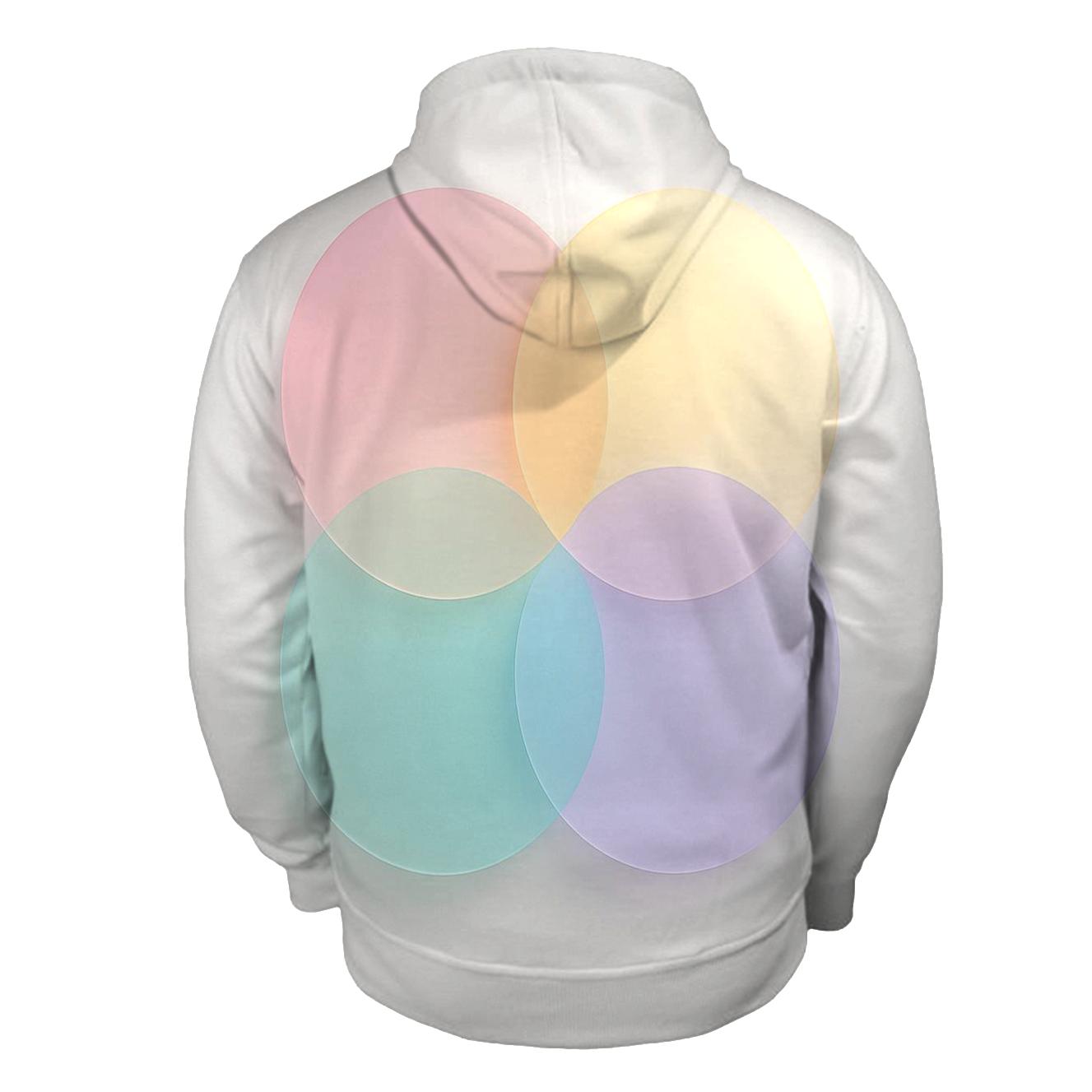 Circle Of Shared Harmony zip-up hoodies