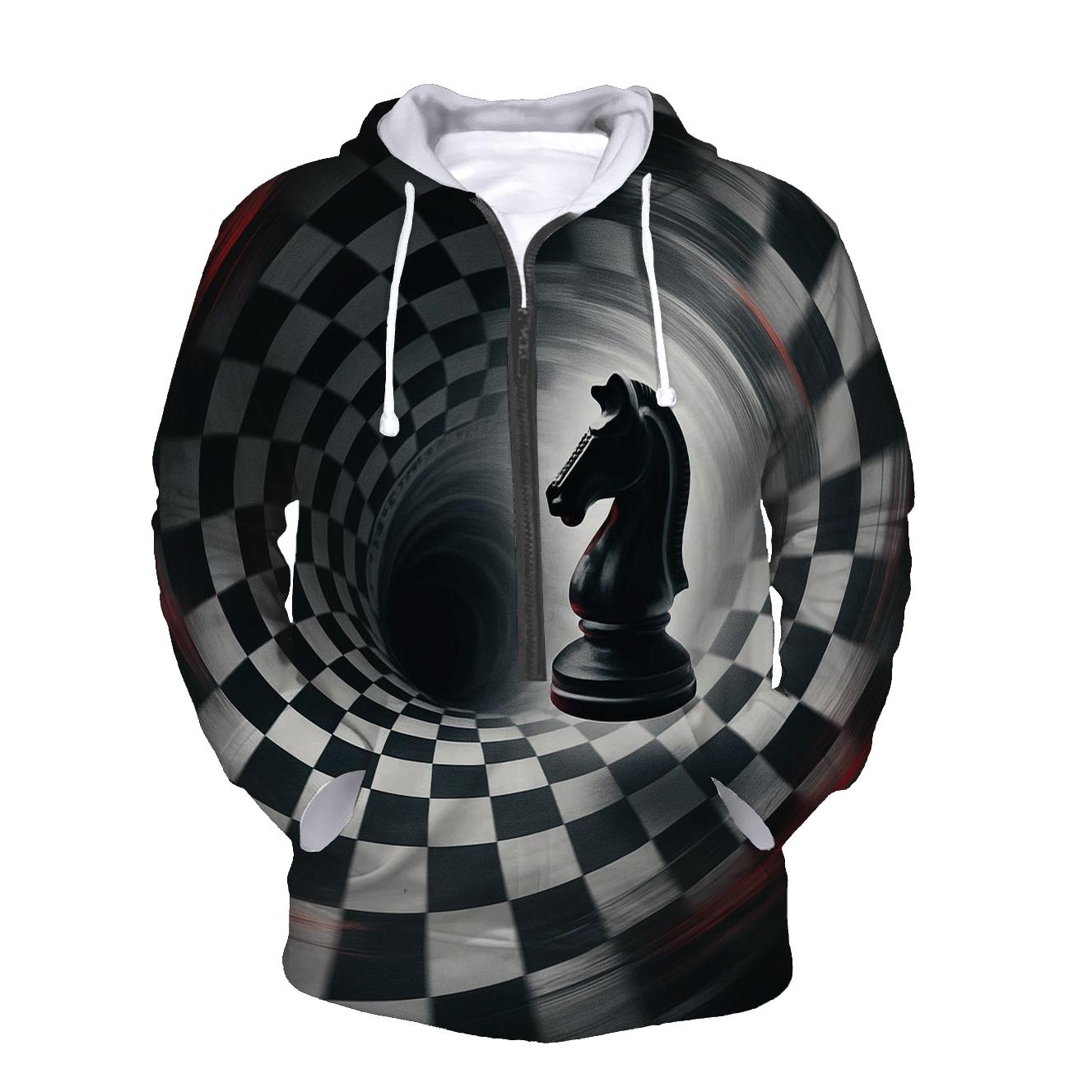 Chessboard Time Warp hoodie designs