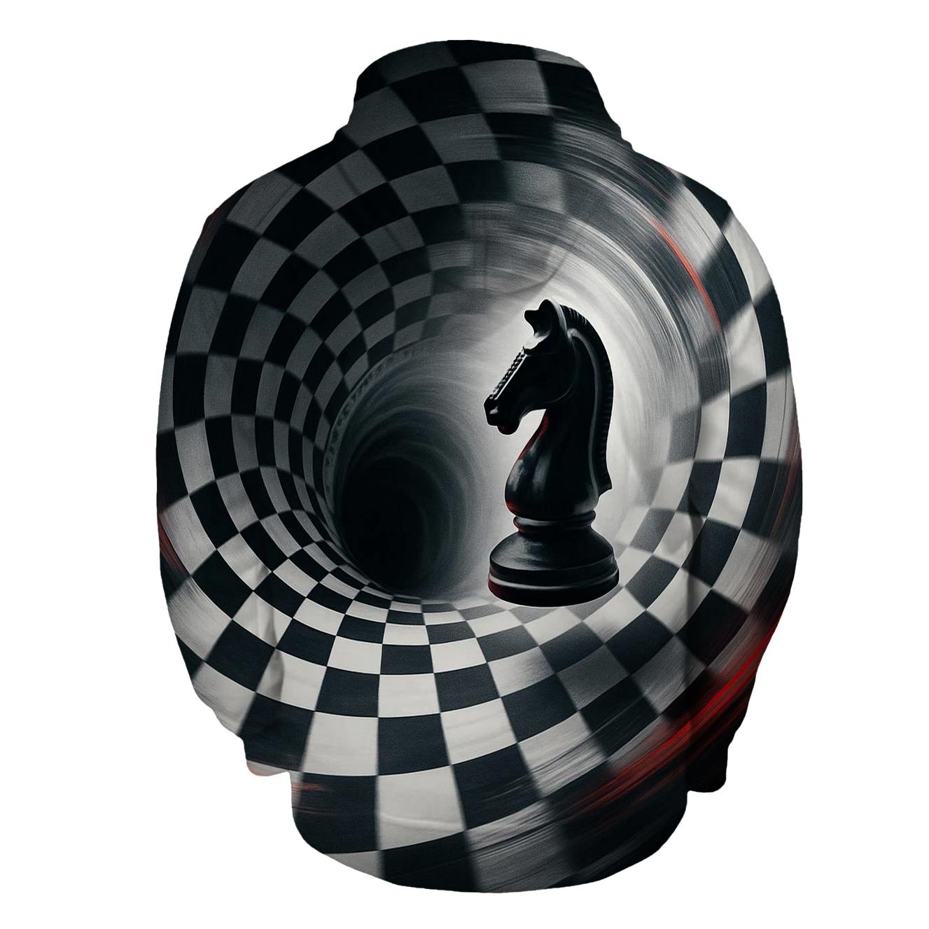 Chessboard Time Warp hoodie designs