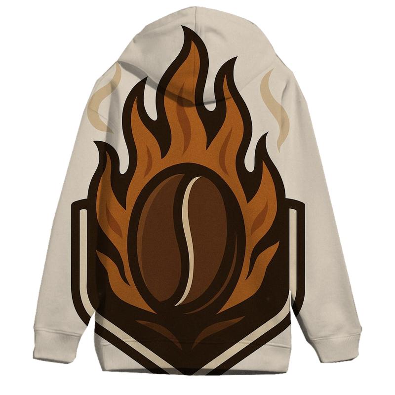 Roaster Flame Crest graphic hoodies