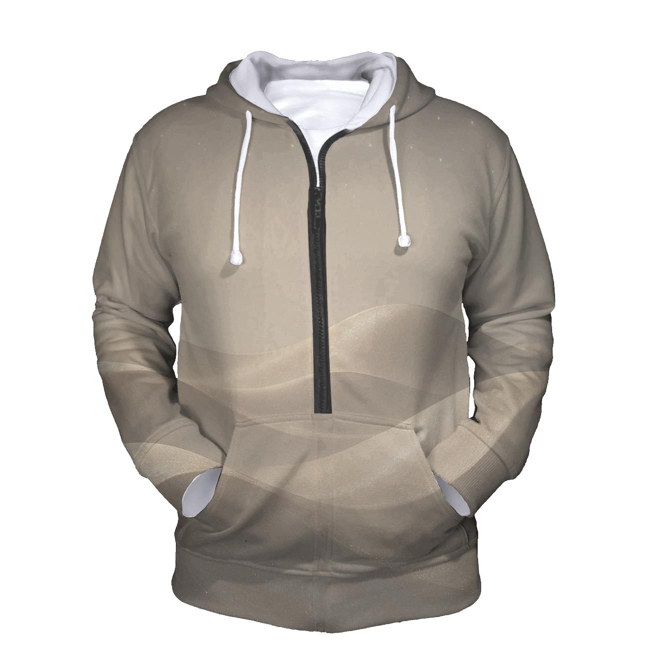 Pearl Finish Moonlit Dunes graphic hoodies