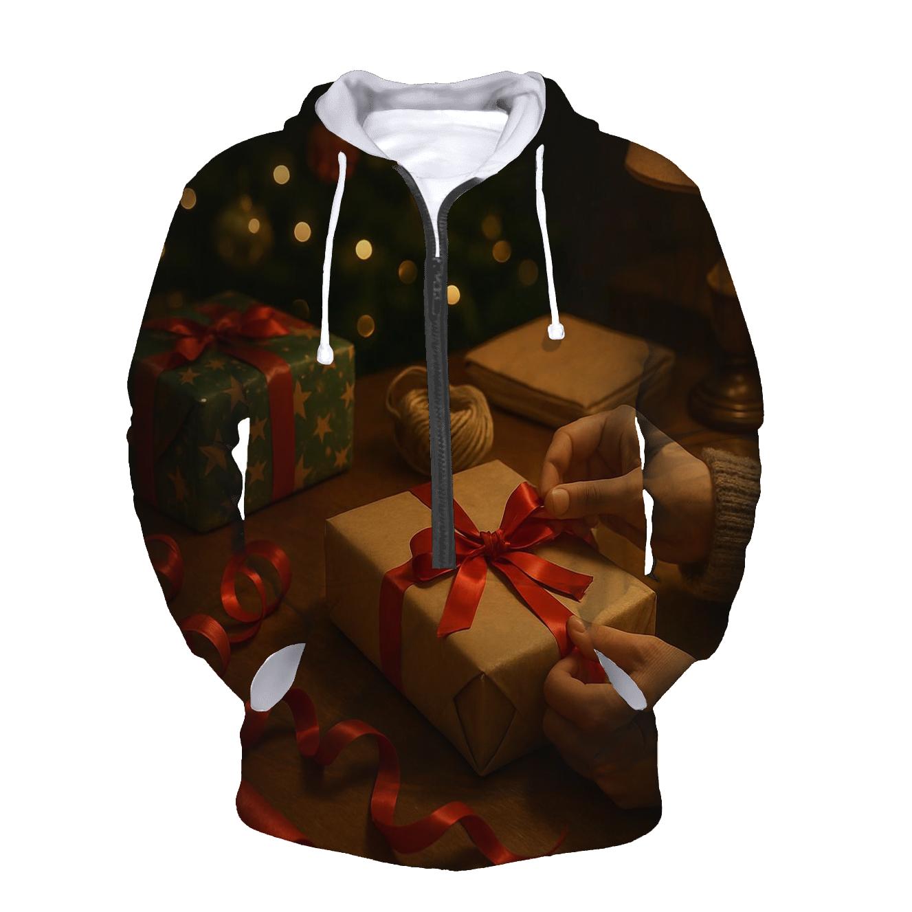 Gift Wrap Table With Ribbon Curl Magic hoodie trends