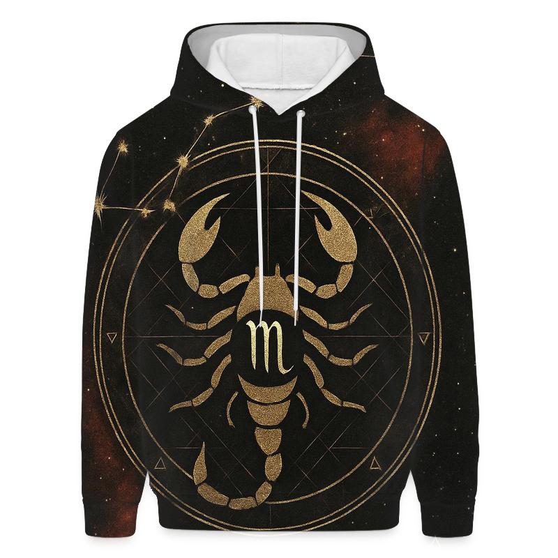 Scorpio Constellation Venom Seal graphic hoodies