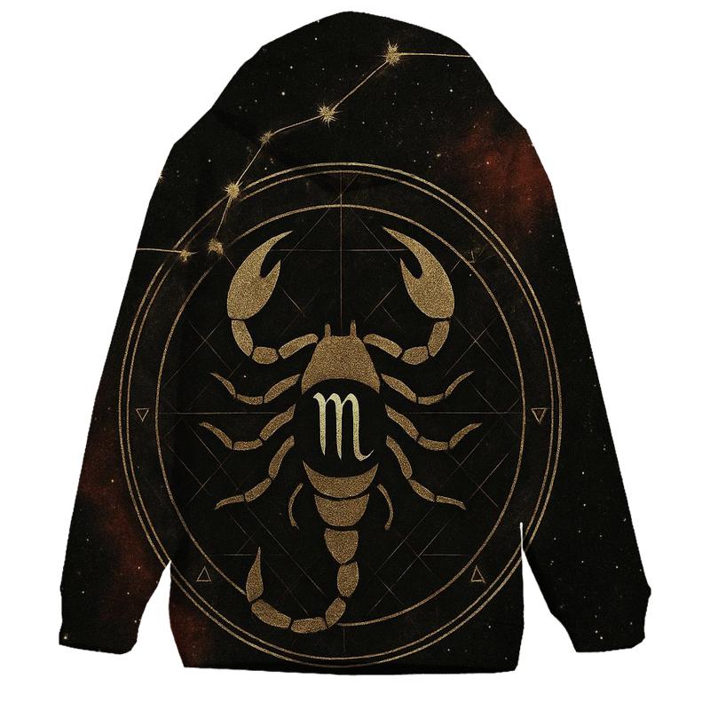 Scorpio Constellation Venom Seal graphic hoodies