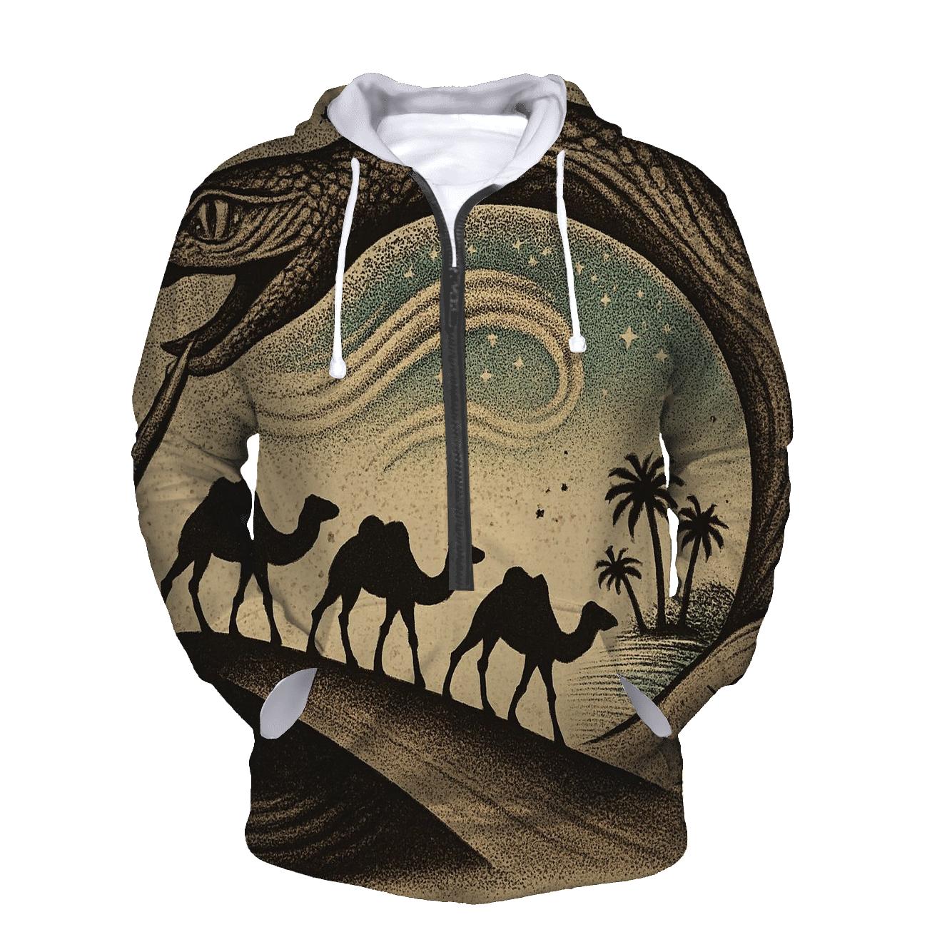 Desert Caravan Ouroboros hoodie trends