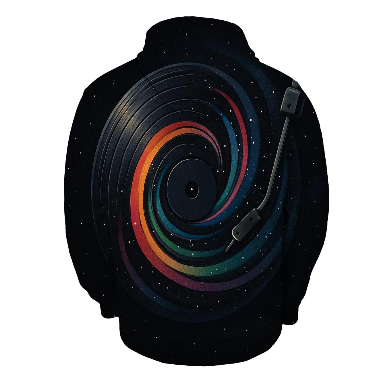 Retro Futurist Vinyl Cosmos hoodie styles