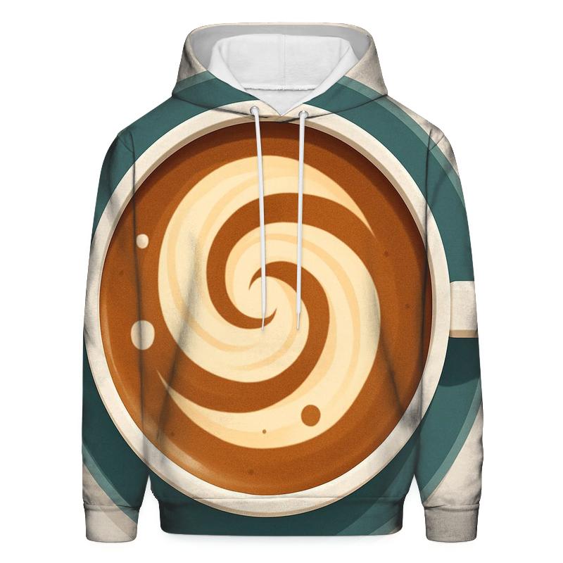Latte Art Orbit designer hoodies