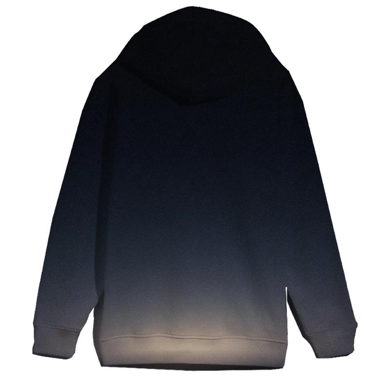 Moonlit Indigo Wash designer hoodies