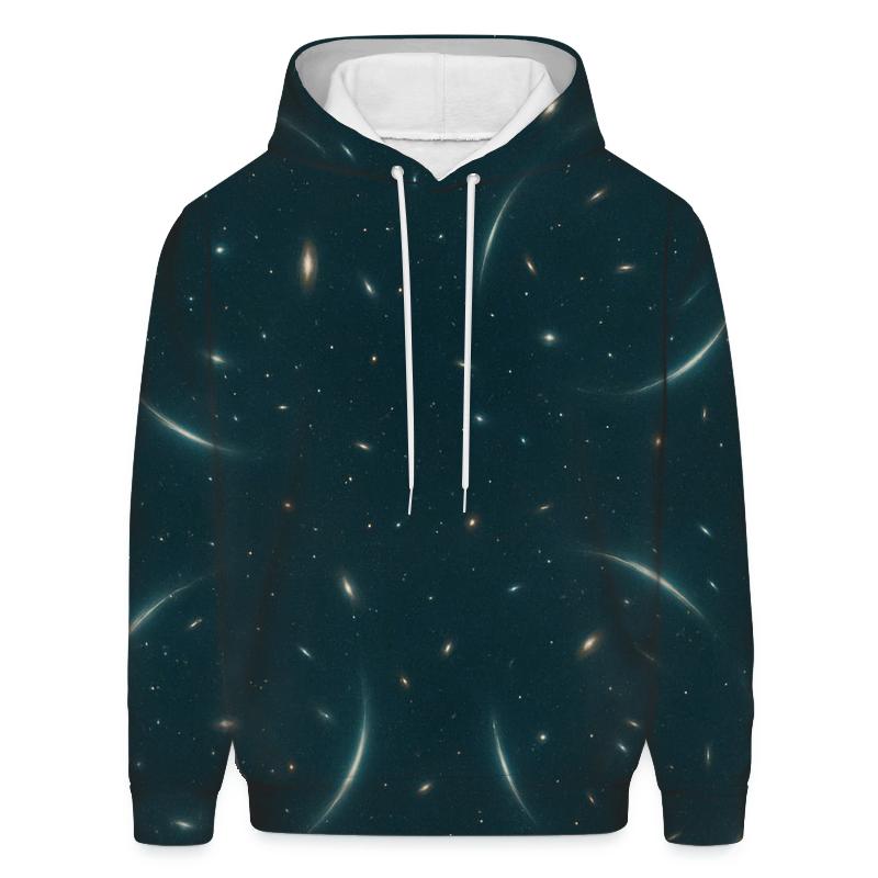Gravitational Lens Arc Garden pullover hoodies