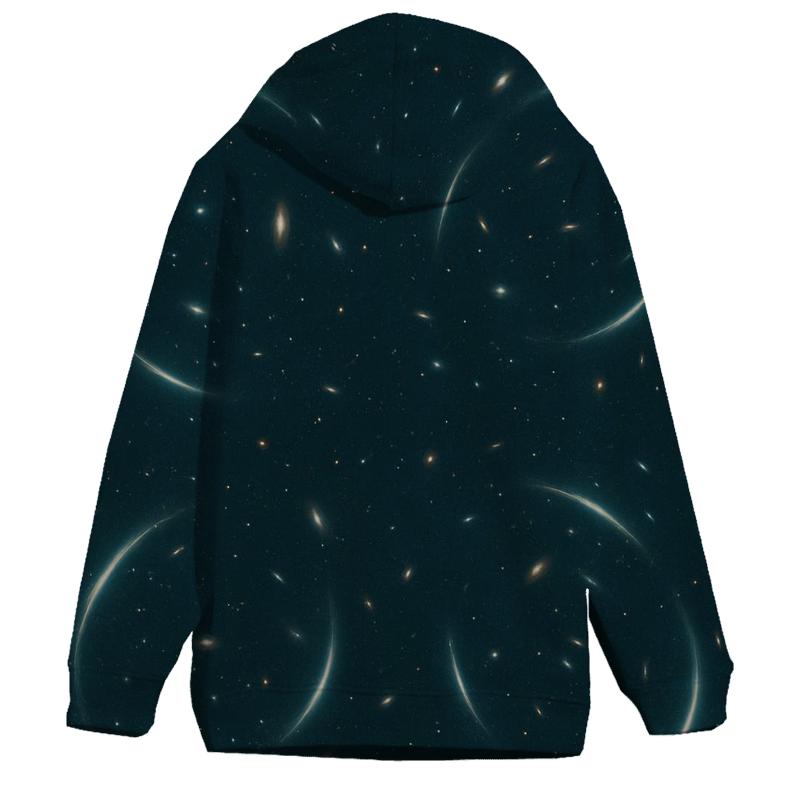 Gravitational Lens Arc Garden pullover hoodies