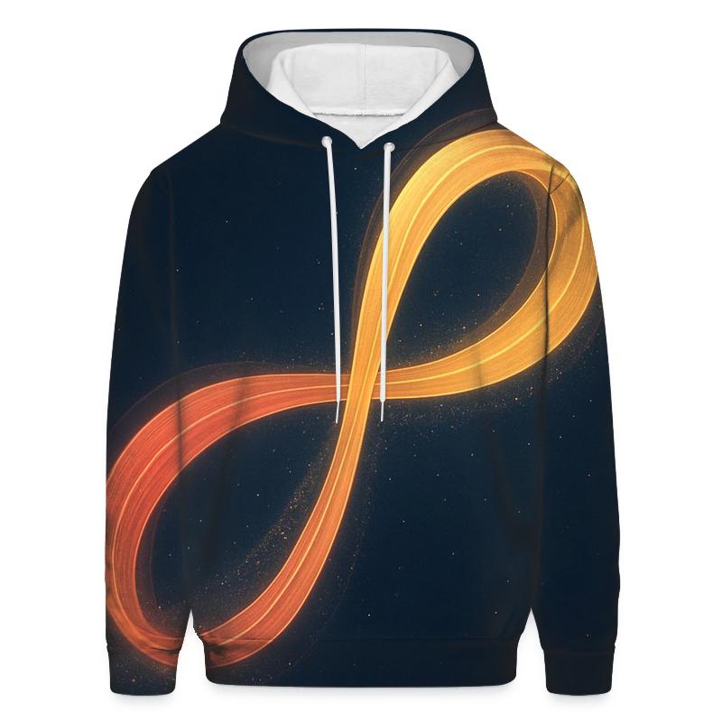 Infinite Breath Ribbons graphic hoodies