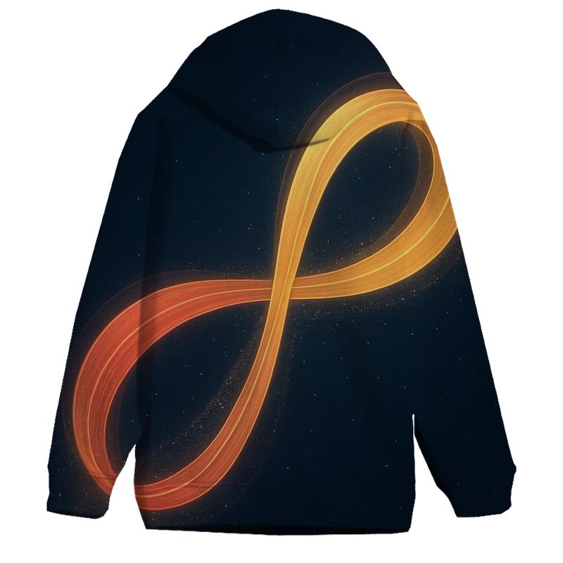 Infinite Breath Ribbons graphic hoodies