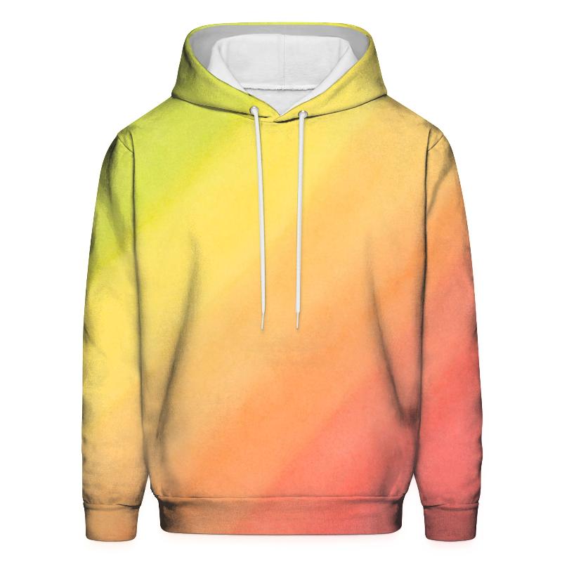 Citrus Tide Gradient printed hoodies