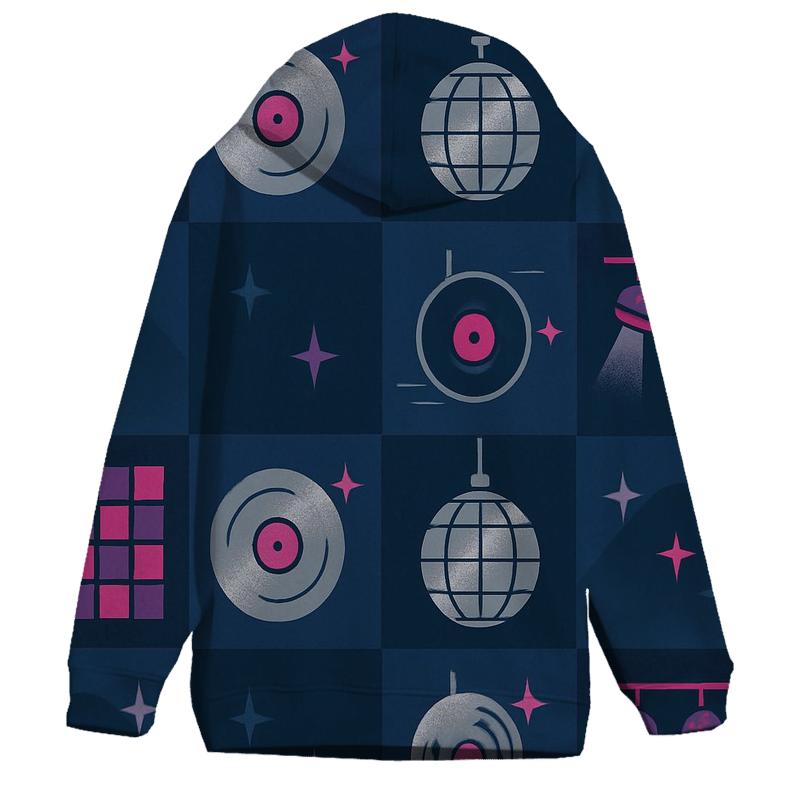 Disco Hour Star Grid premium hoodies