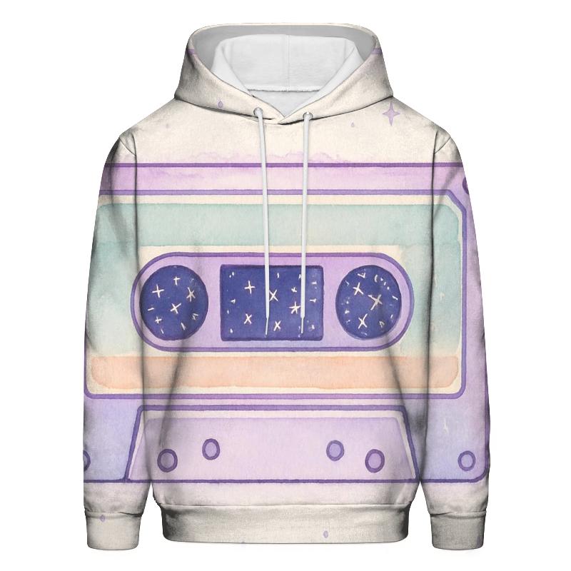 Cassette Constellation Map premium hoodies