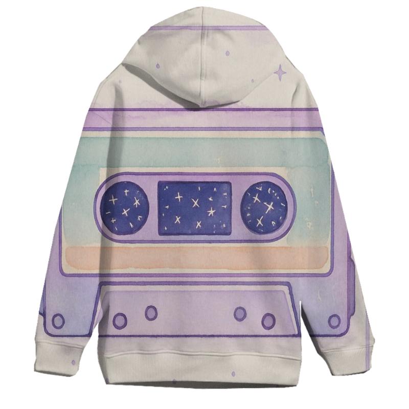 Cassette Constellation Map premium hoodies