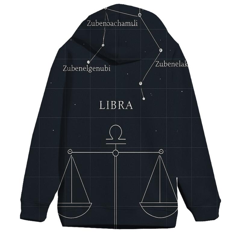Libra Equinox Scales Star Chart hoodie trends