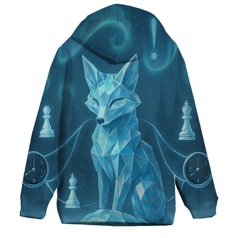 Crystal Fox Signal Weaver heavyweight hoodies