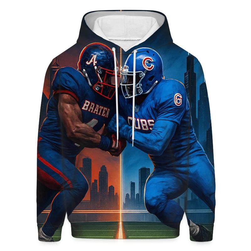 Skyline Scrimmage Braves Versus Cubs custom hoodies