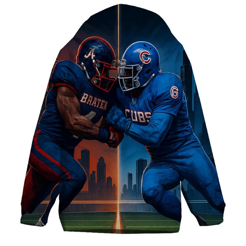 Skyline Scrimmage Braves Versus Cubs custom hoodies
