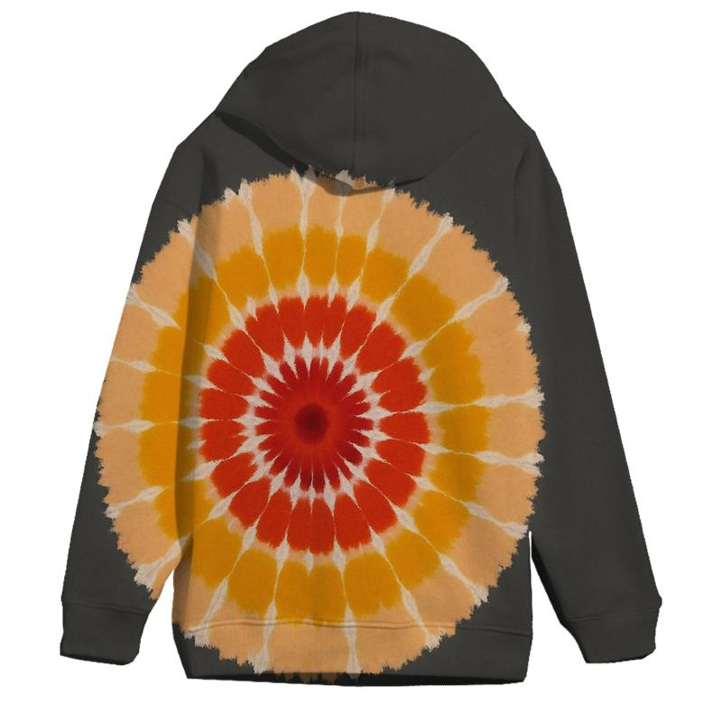 Bullseye Supernova Off Center Rings lightweight hoodies