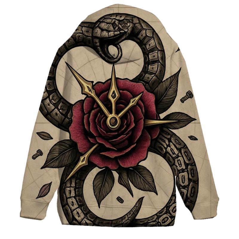 Clockwork Garden Ouroboros heavyweight hoodies