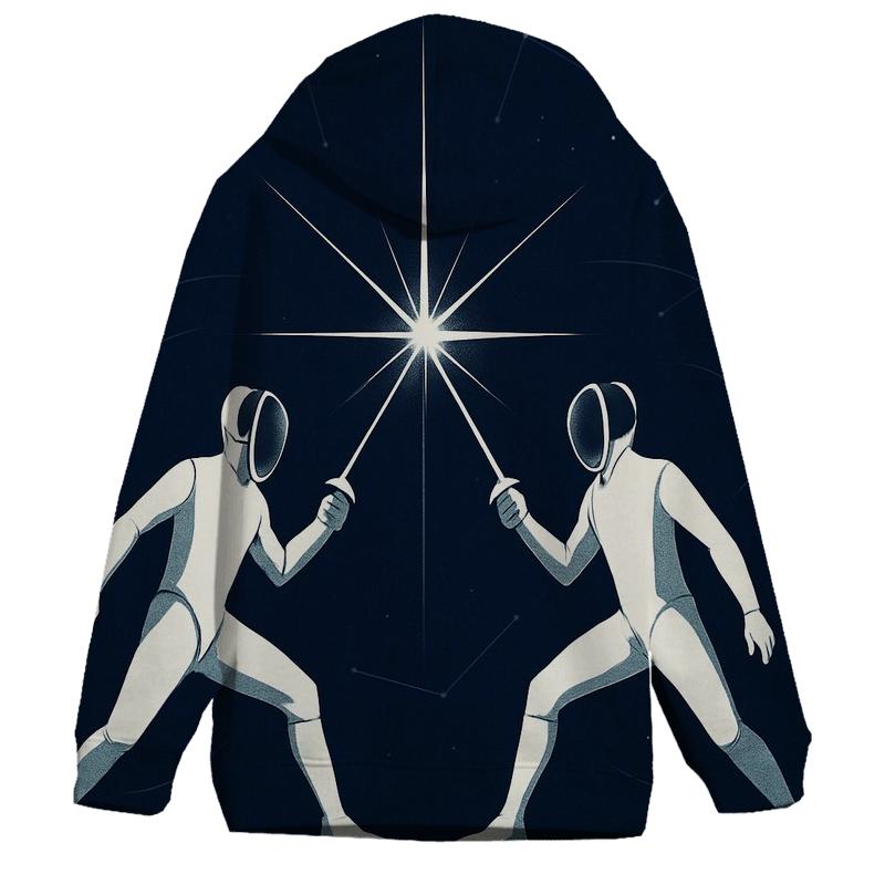 Midnight Fencing Star Parry hoodie designs