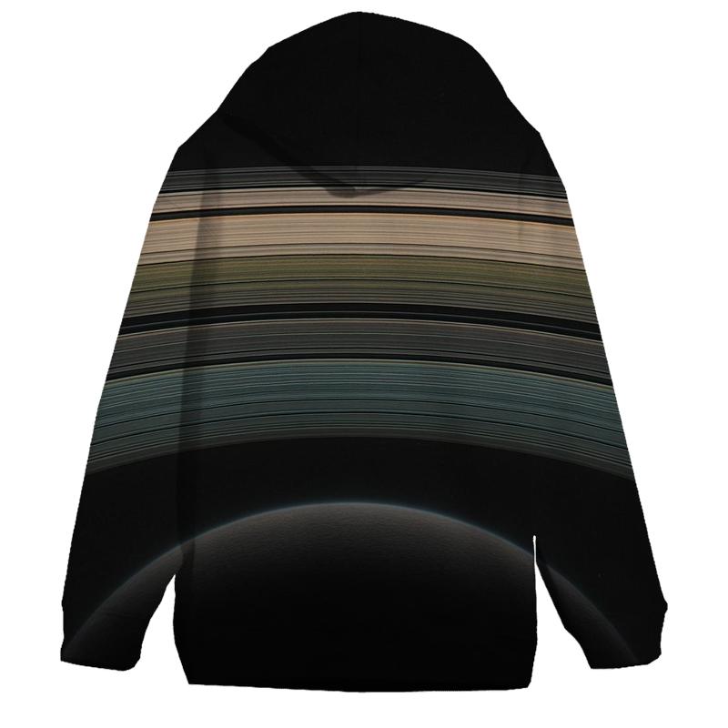 Ring Plane Horizon Bands printed hoodies