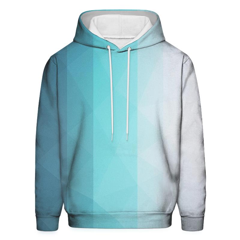 Glacier Prism Fade printed hoodies