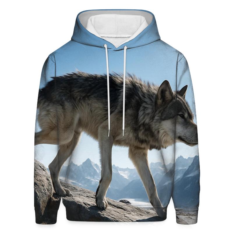 Alpine Ridge Scent Mark In High Wind printed hoodies