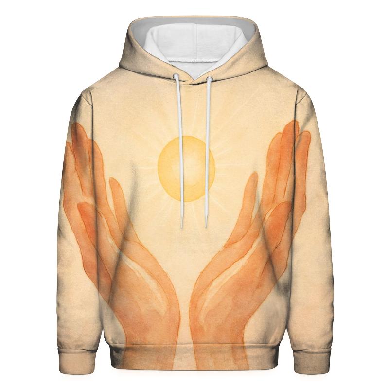 Open Hands Of Dawn heavyweight hoodies