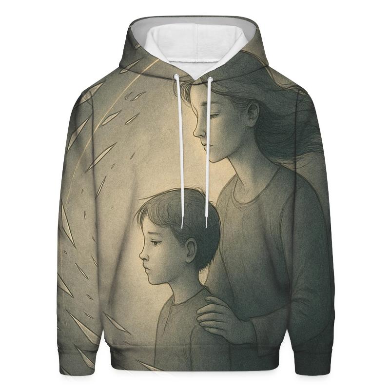 The Quiet Shield A Mother’s Protection You Only Notice Later embroidered hoodies