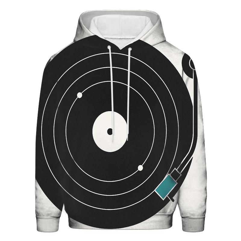 Turntable Orbit Diagram zip-up hoodies